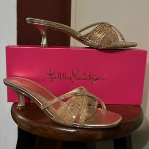 Womens *Lilly Pulitzer* Arya Sandal, size 7.5M